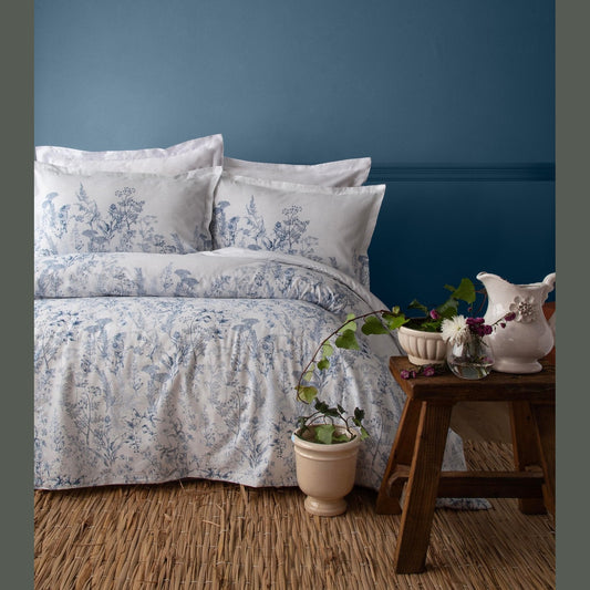DOUBLE duvet cover  SET SET HEATHER BLUE