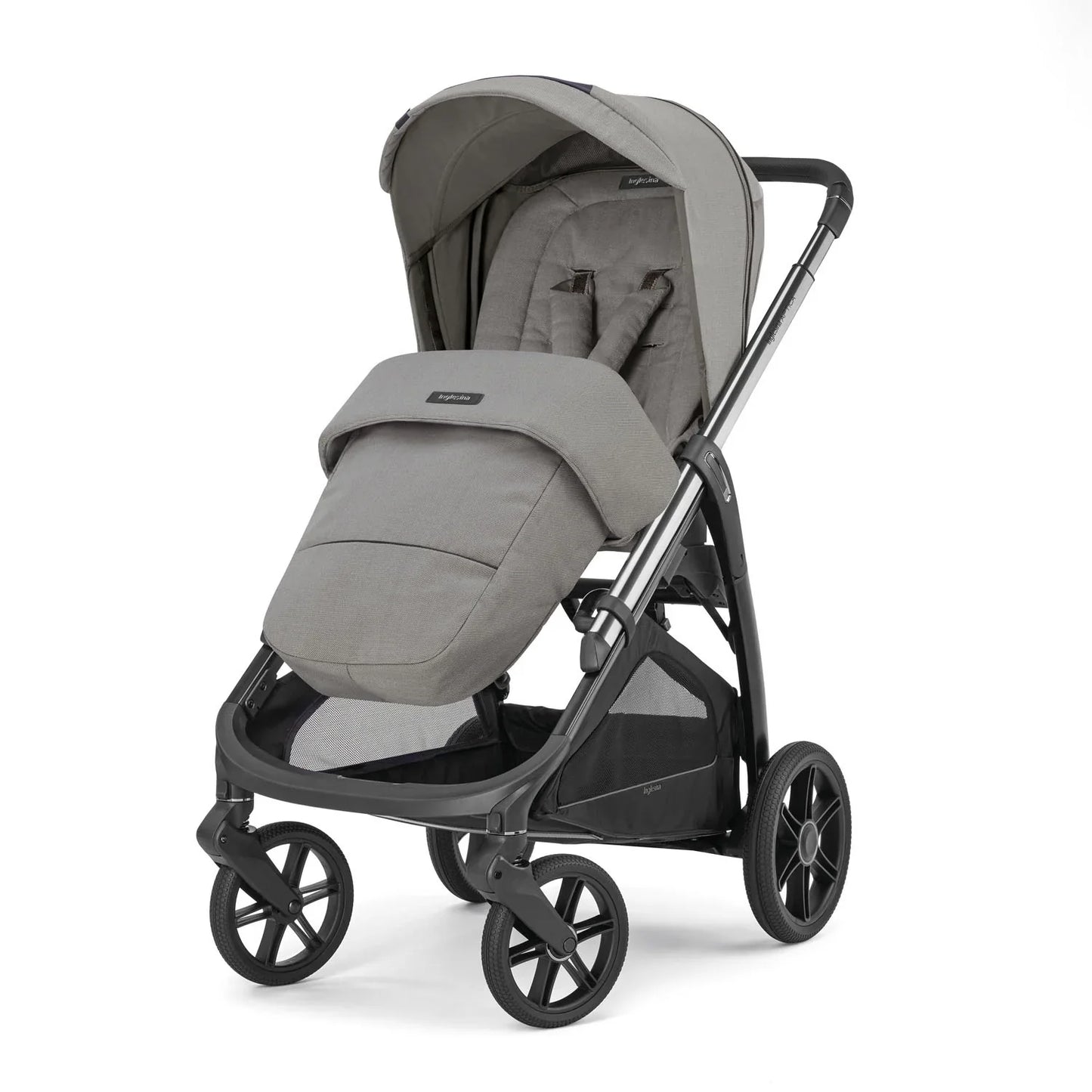 Inglesina - (KA62S) Aptica Drawin Recline - Travel System - Platinum Grey