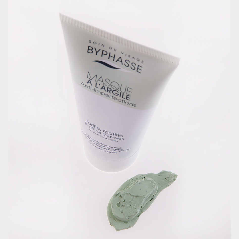 Byphasse Anti-imperfections clay mask combination to OILY SKIN 150ml
