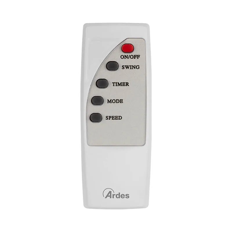 Ardes Tower fan, with touch control panel and LED display. 3 speeds. Remote Control 45W