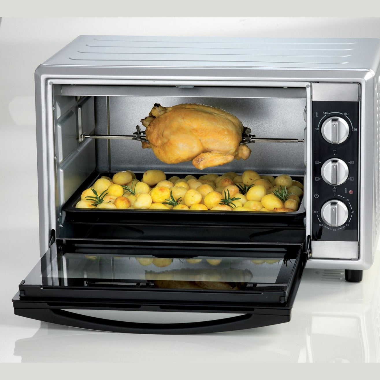 Electric Oven 56L, Convection, Rotisserie, Inner Light