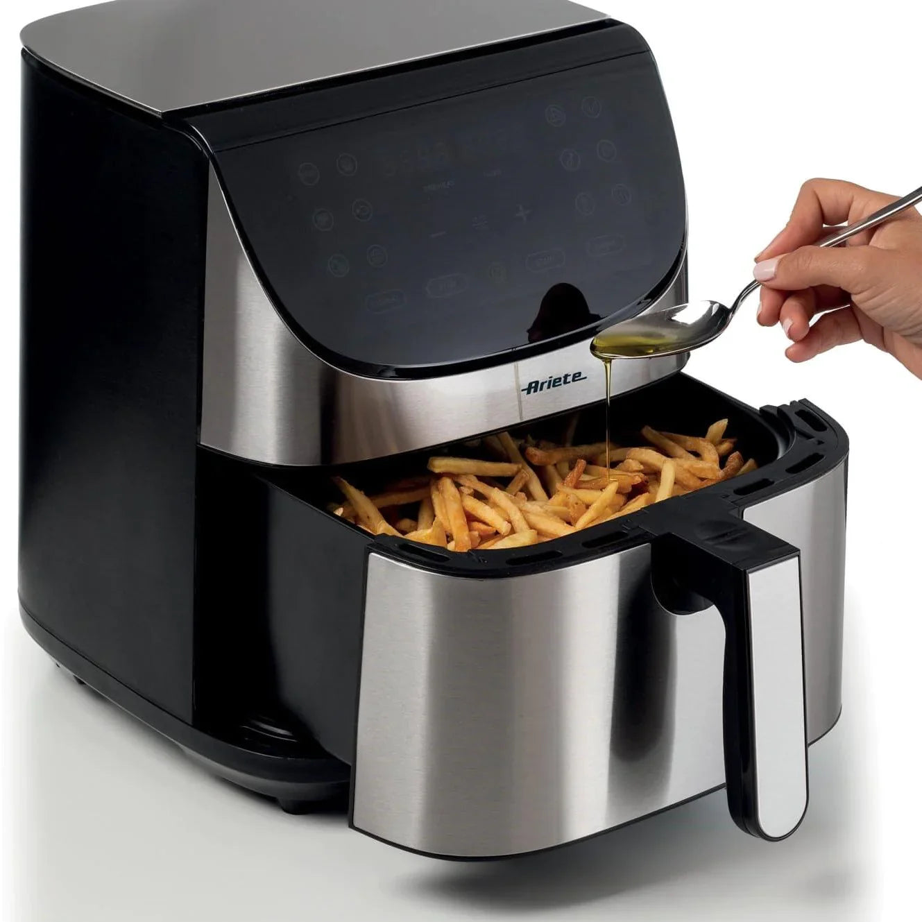 Ariete Digital Air Fryer 7L, Black Matt,1800W