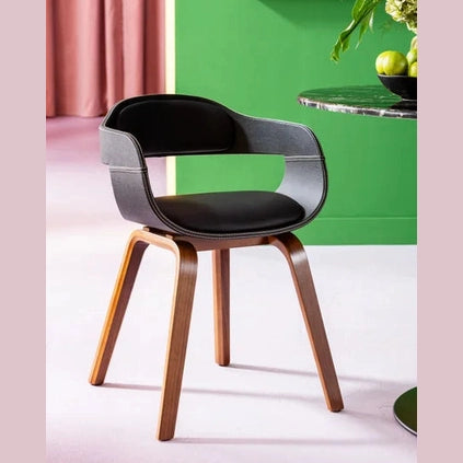 Costa Walnut Armchair by KARE Design