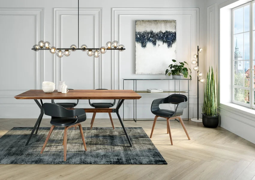 Costa Walnut Armchair by KARE Design