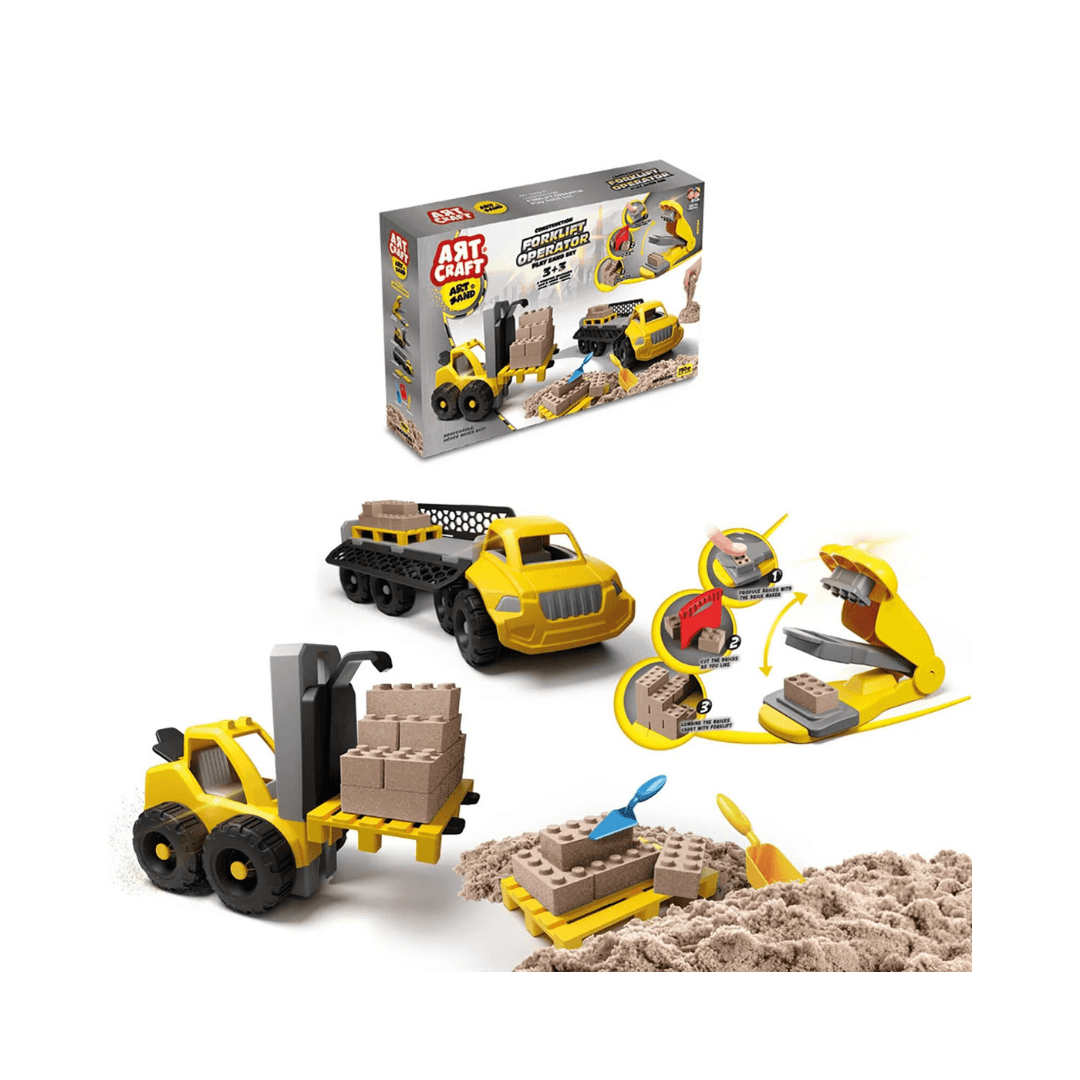 Art Craft Forklift Operator Sand Set +3 Years