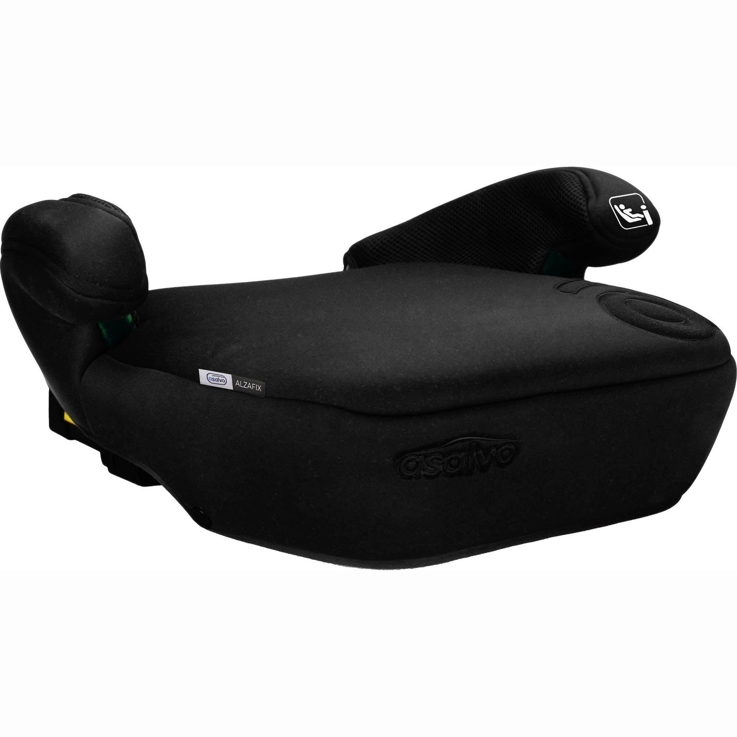 Asalvo - Booster Seat Alzafix 125-150 cm - Black
