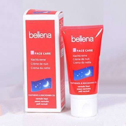 Bellena Night Cream Face Care with Panthol and Macadamia 50 ml