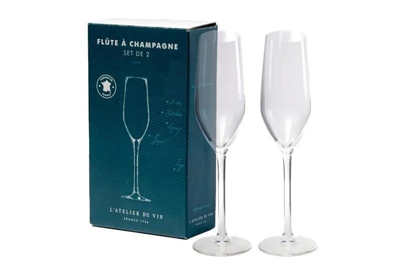 L’Atelier Du Vin, Set of 2 Champagne Flutes 160ml