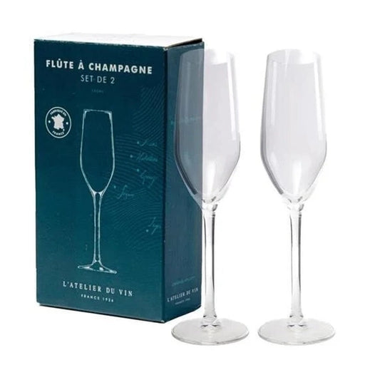 L’Atelier Du Vin, Set of 2 Champagne Flutes 160ml
