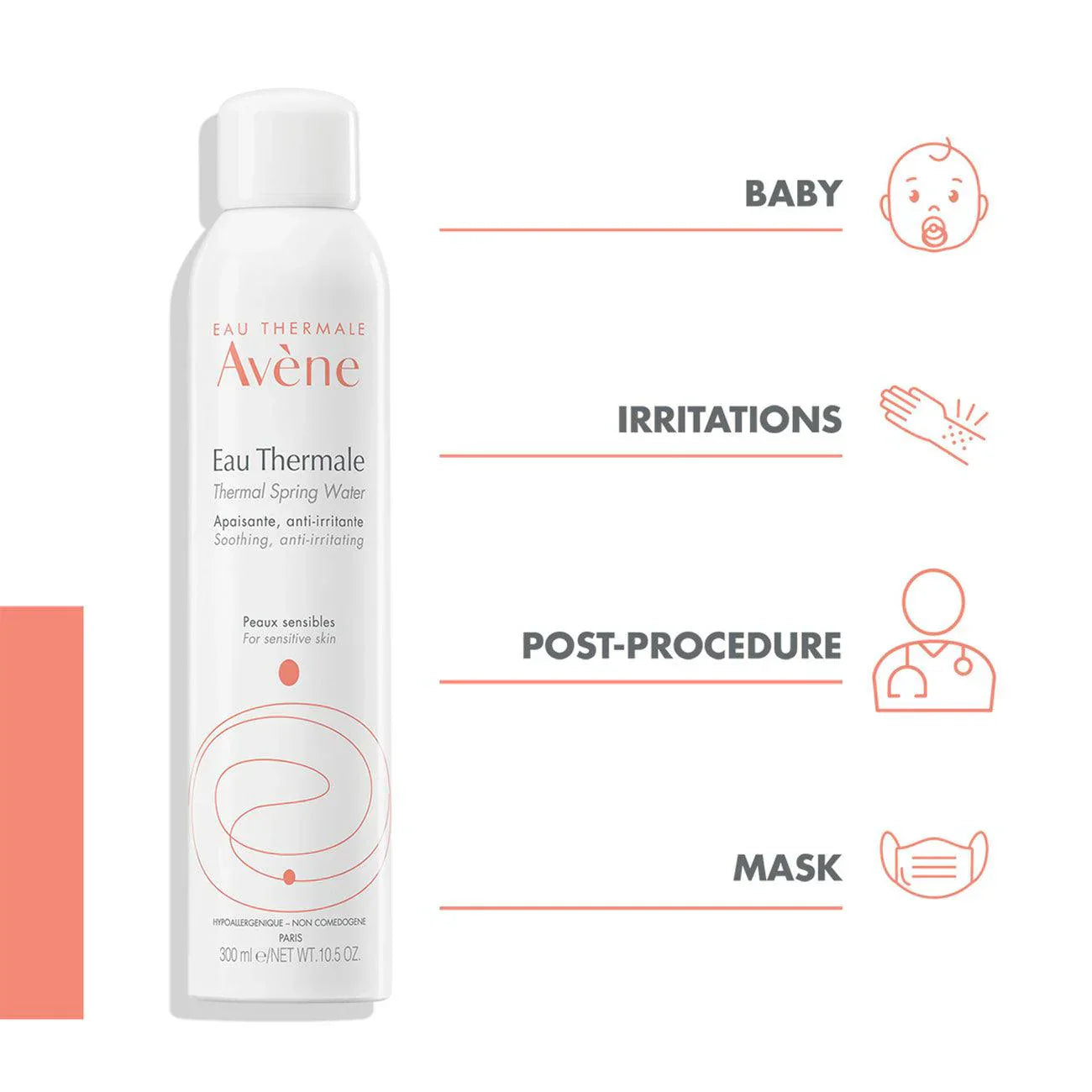 Avene Thermal Spring Water For Sensitive Skin 150ml