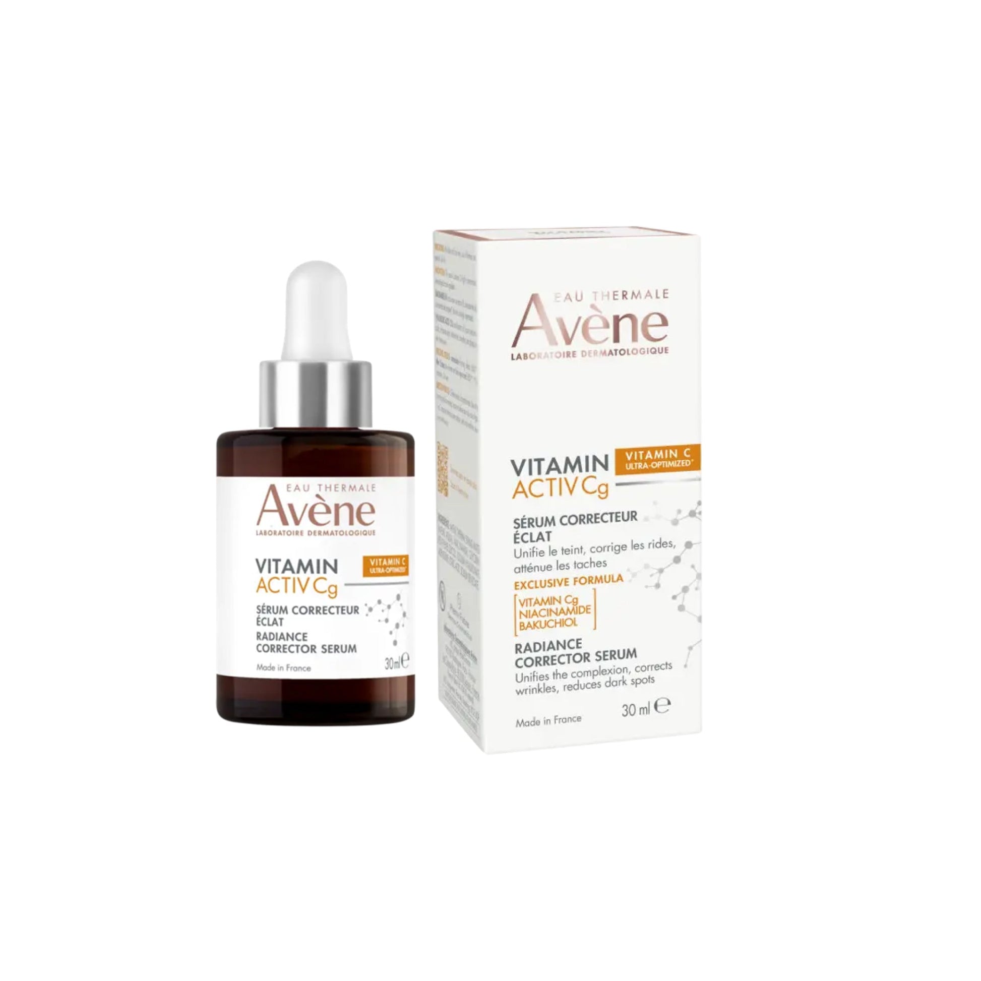Avene Eau Thermale Vitamin Activ CG serum.