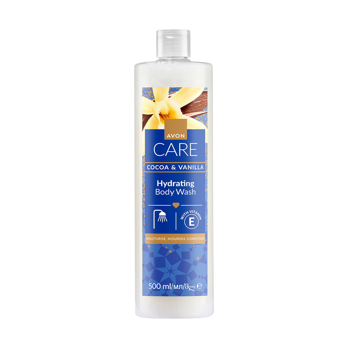 Avon Care Cocoa & Vanilla Body Wash 500ml