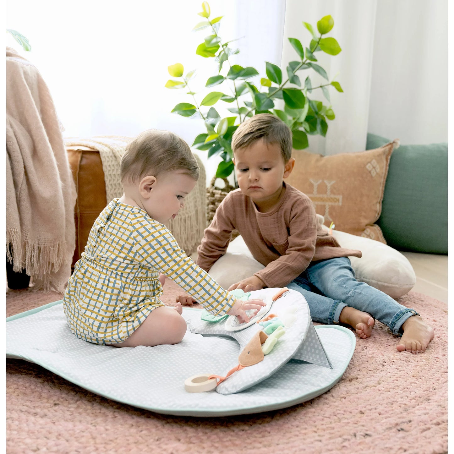 Kids2 - Inguity 4in1 Sit Up & Prop - Activity Mat Nate