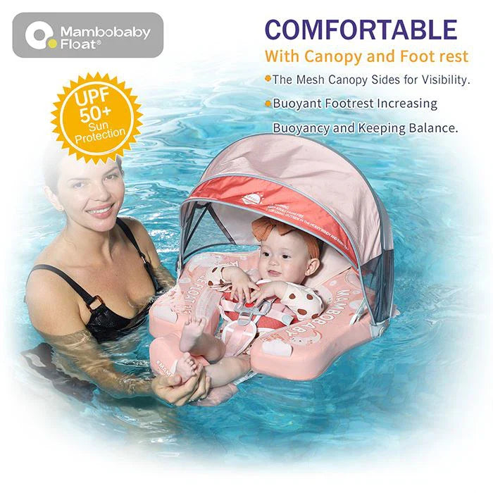 Mambobaby - Chest Float - Pink/Green