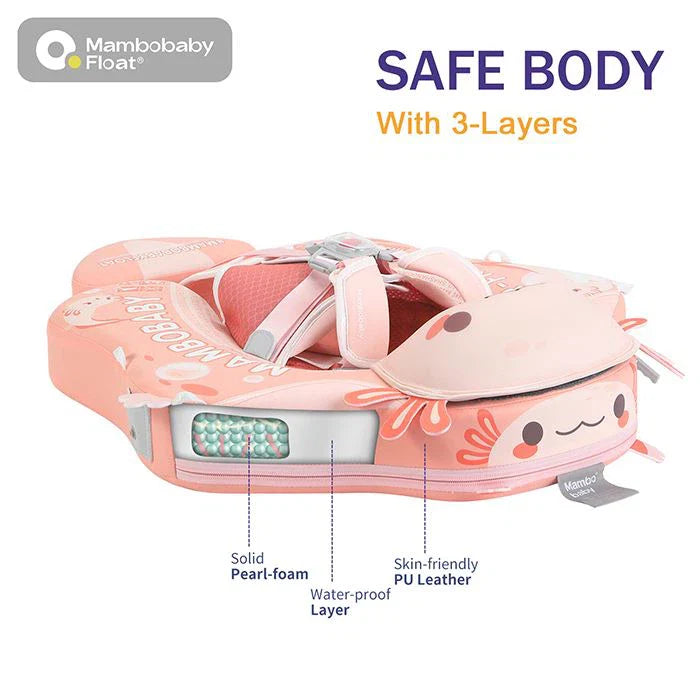 Mambobaby - Chest Float - Pink/Green