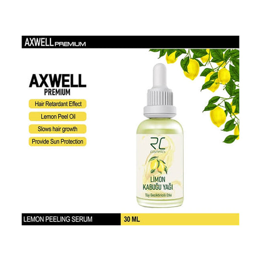 Axwell, Lemon Peel Oil Hair Retardant Effect Hair Reduction Serum - JT511