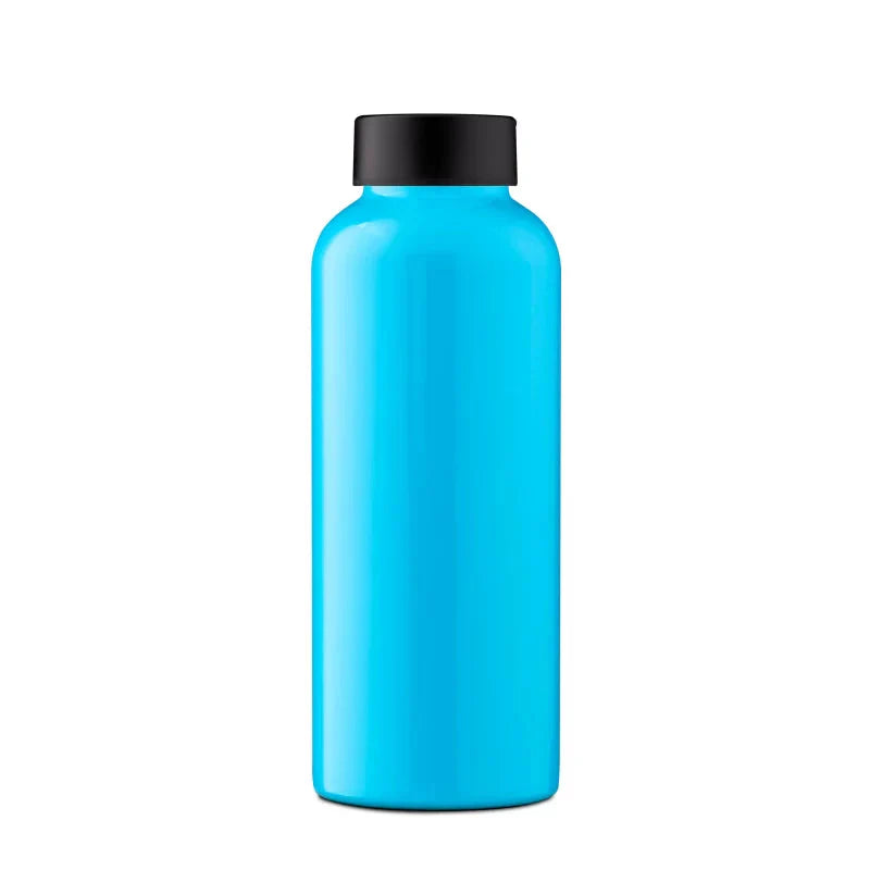 Single Wall Stainless Steel Bottle, Azure 500ml - Medaid International