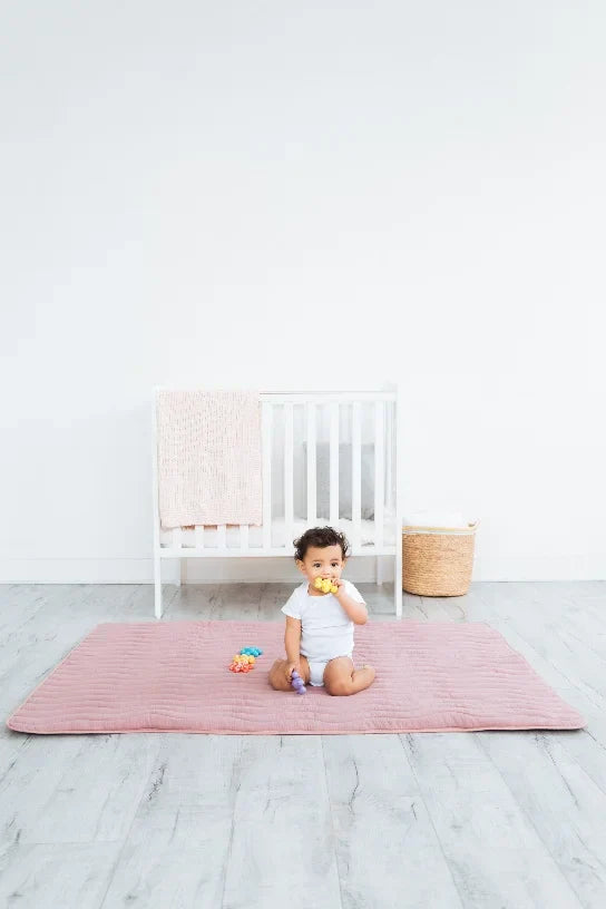 Ubbi - Floor Mat & Cover - Fig Blossom