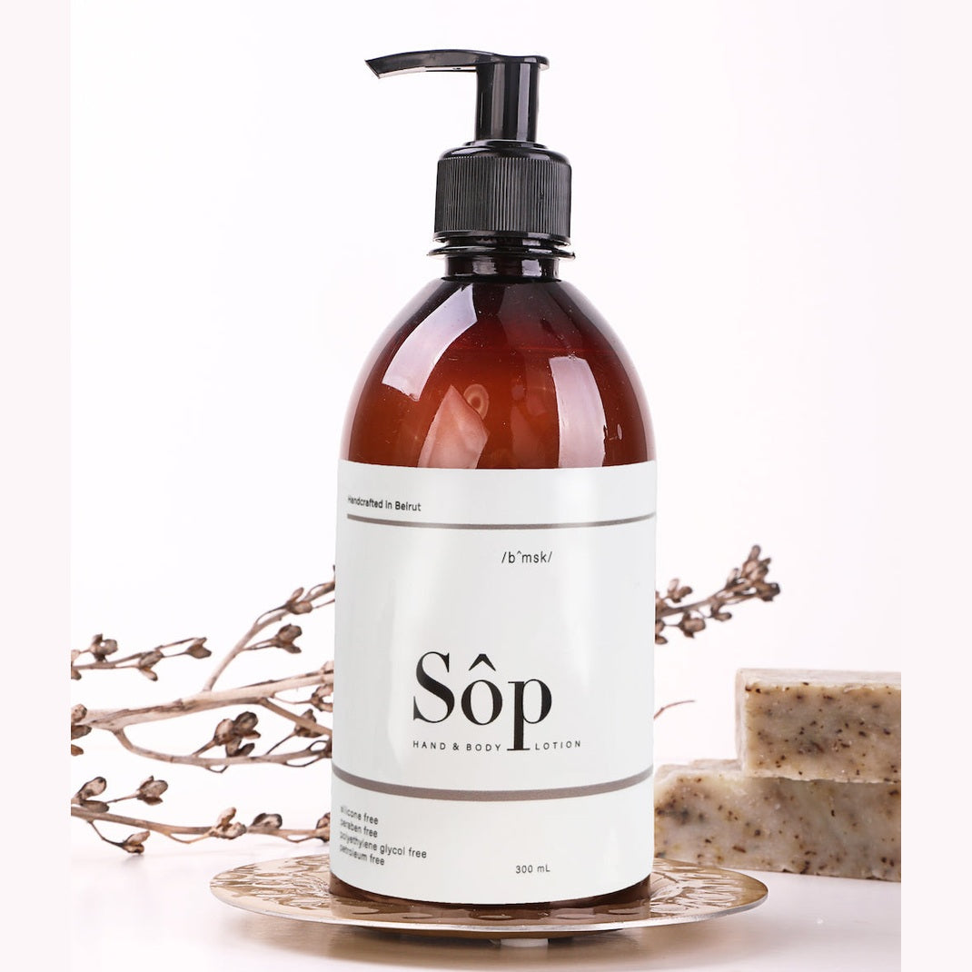 Sôp Natural Hand & Body Lotion Black Musk