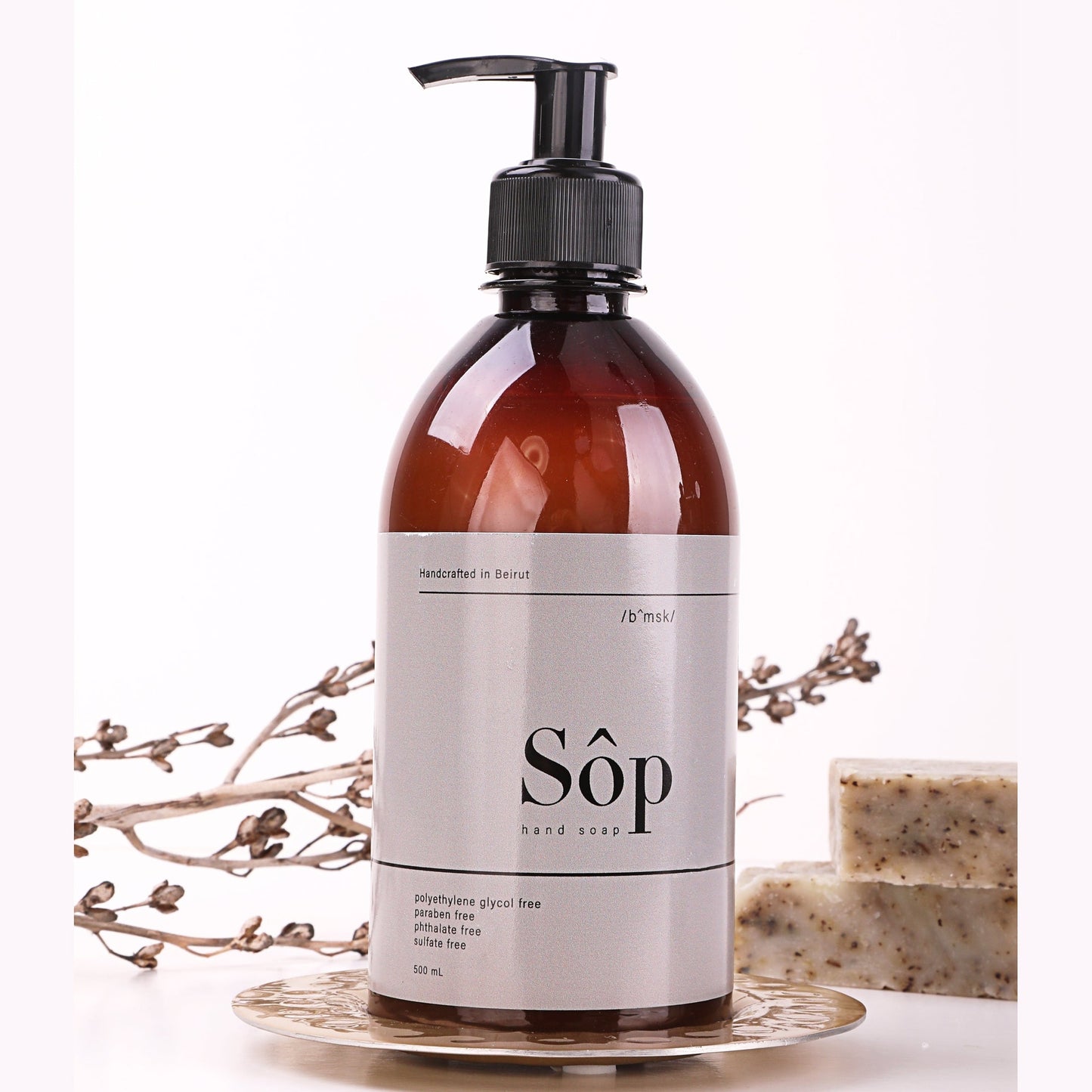 Sôp Natural Liquid Soap Black Musk