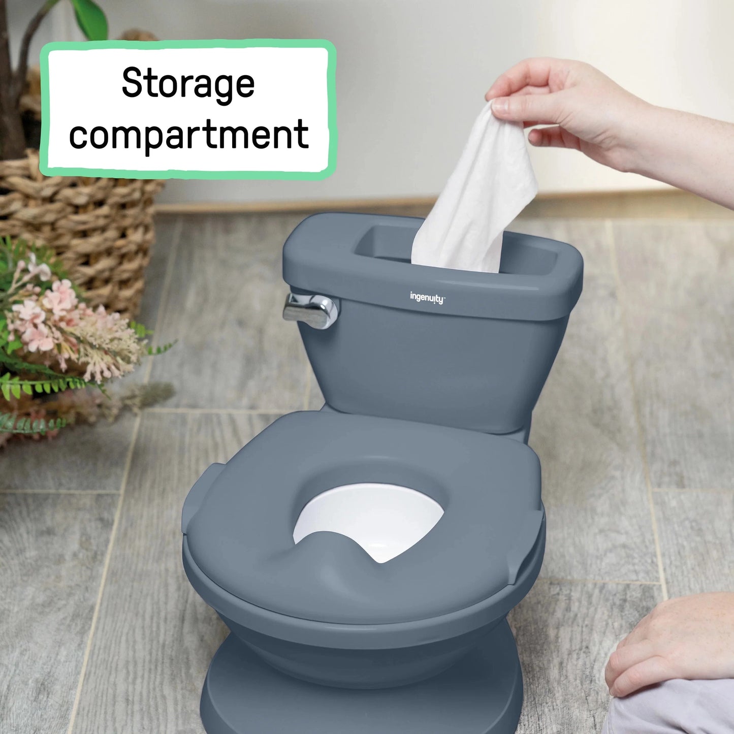 Kids2 - Ingenuity My Size Potty Pro - Blue
