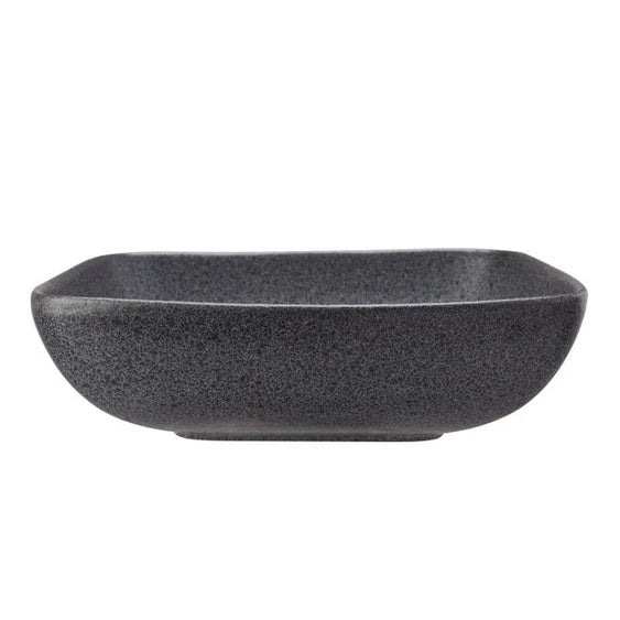 Dosthoff Dark Gray Square-Shaped Salad Bowl 20.3 cm