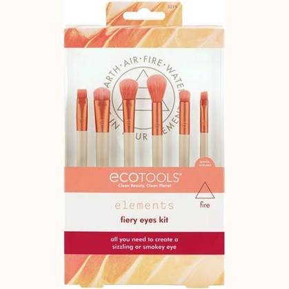 Ecotools Fiery Eyes Kit 6 Brushes - Elments Collection