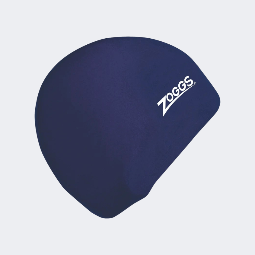 Zoggs Silicone Swim Swim Cap Navy - Medaid International