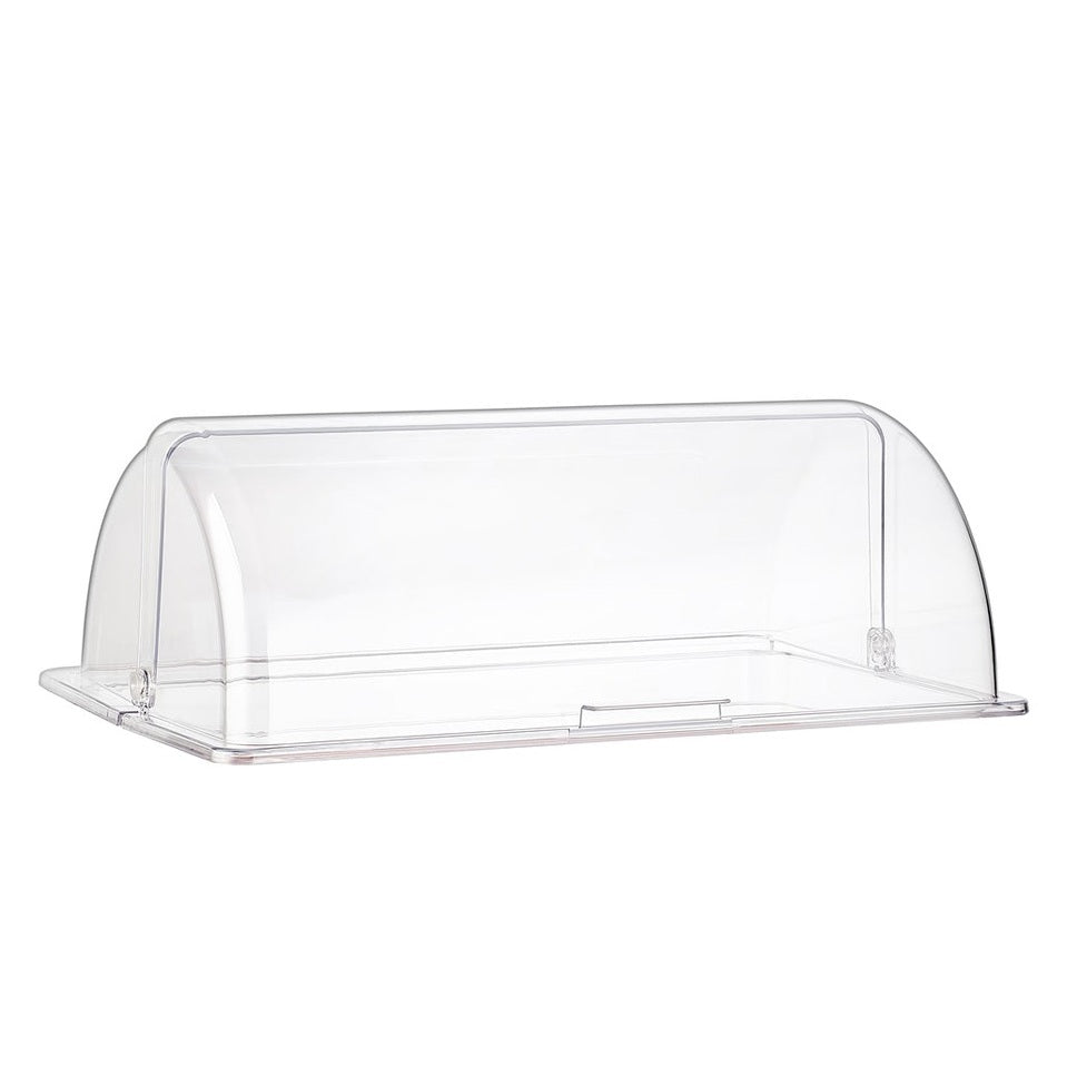 Large Polycarbonate Roll Top Cover GN 1/1