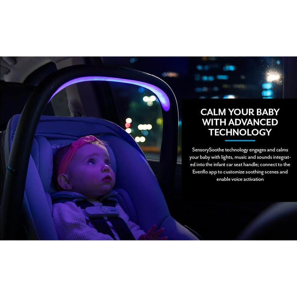 Evenflo® Revolve180™ LiteMax™ NXT Rotational Infant Car Seat with SensorySoothe™