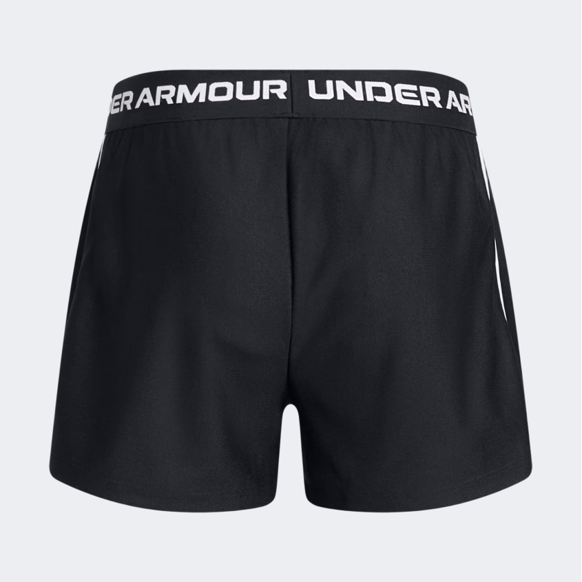 Under Armour Tech Play Up Girls Training Short Black/White - Medaid International