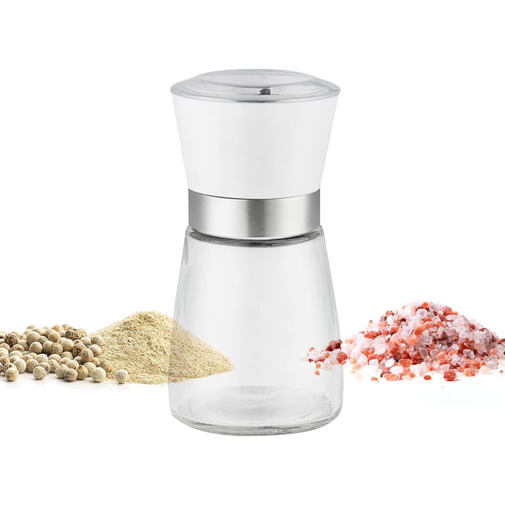 Danny Home Pepper Mill Seasoning Bottle 13-cm White