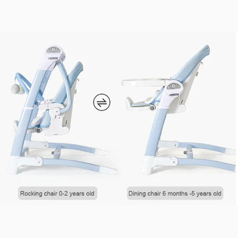 Miila - 3in1 Swing Highchair And Booster - Grey