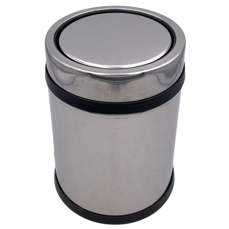 Stainless Steel Swing Top Dustbin 8 L