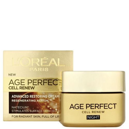 L'Oreal age perfect cell renew restoring night cream 50ml - Medaid International