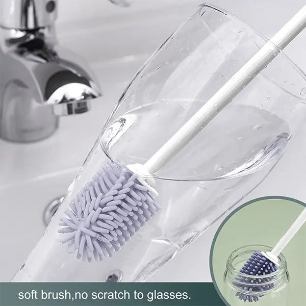 Bottle and Straw Silicone Brush Set  X1240