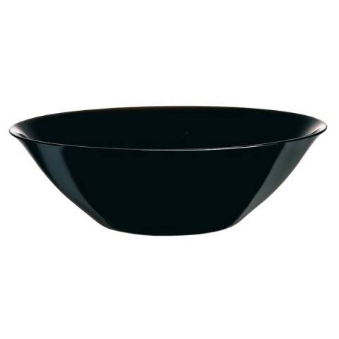 Luminarc carine black salad bowl (27cmx11cm)