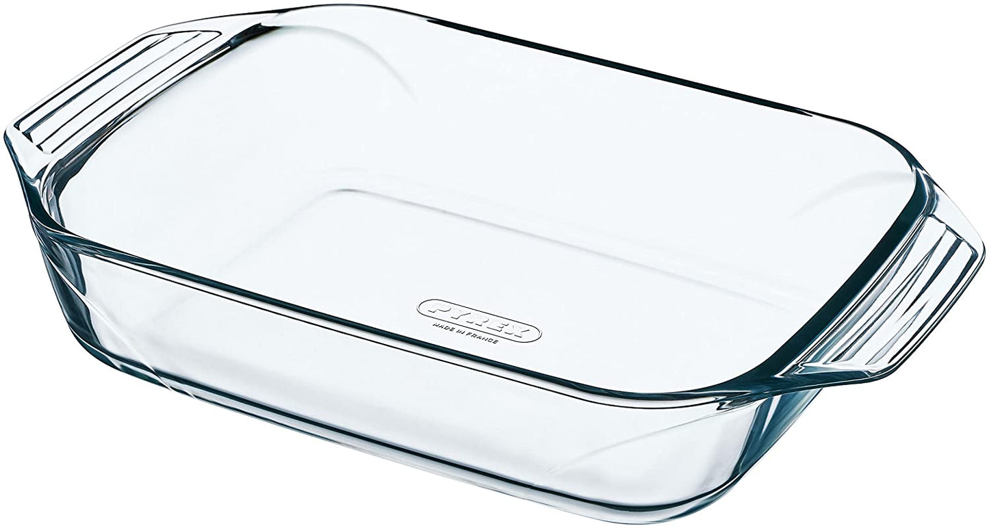 Pyrex optimum rectangular roaster set of 3