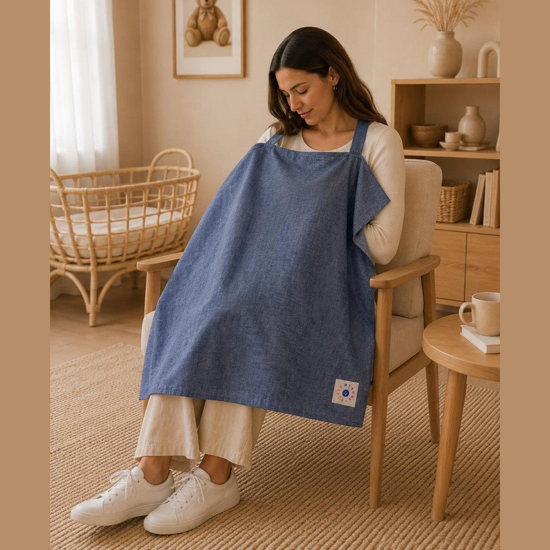 MyHokeyPokey - breast feeding cover - Denim Stone