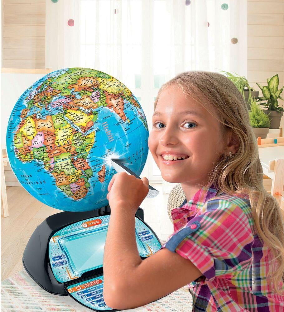 Clementoni Education Explor a globe Real-Time Travel French