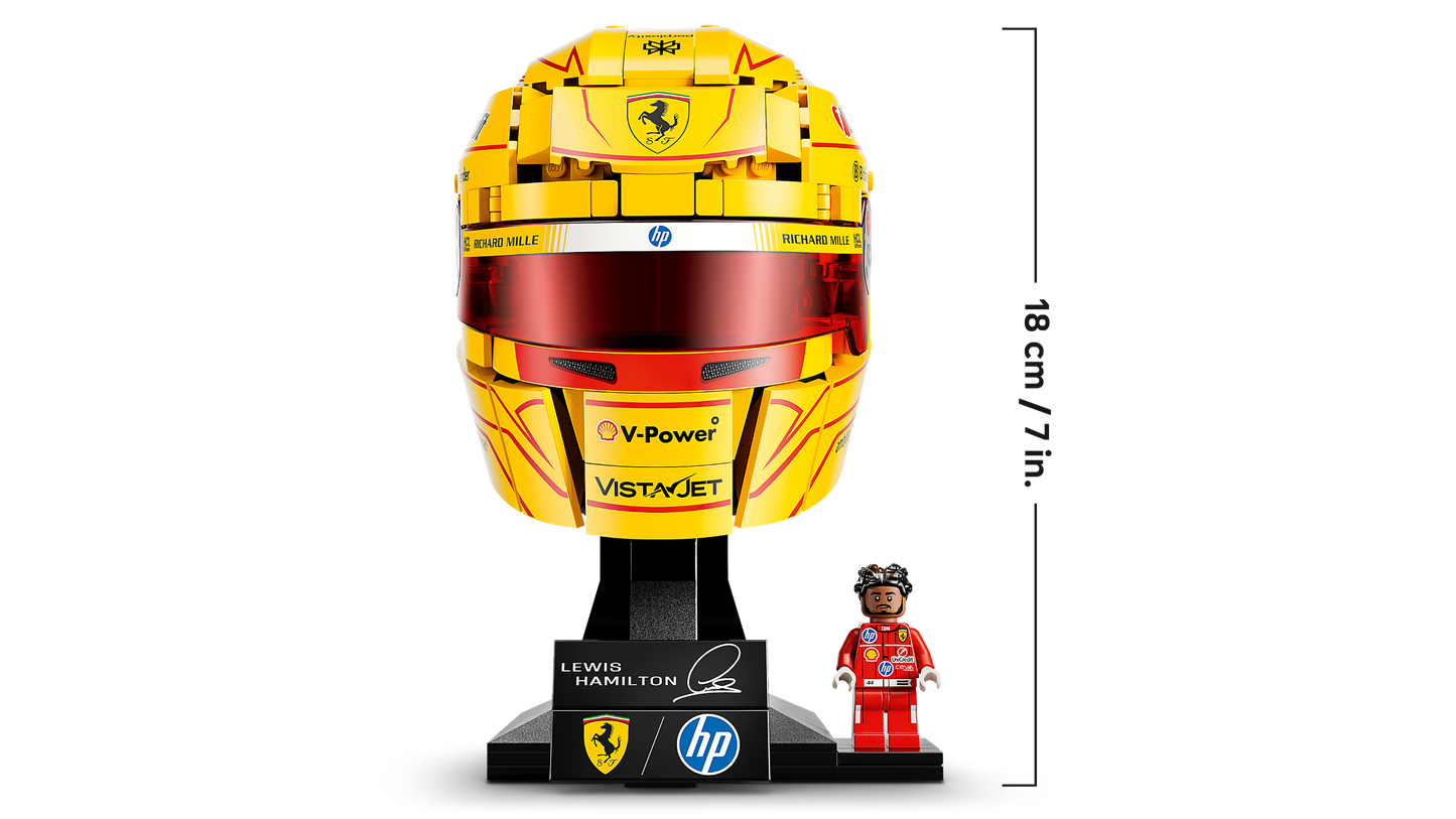 LEGO Scuderia Ferrari HP Lewis Hamilton Helmet (43022)