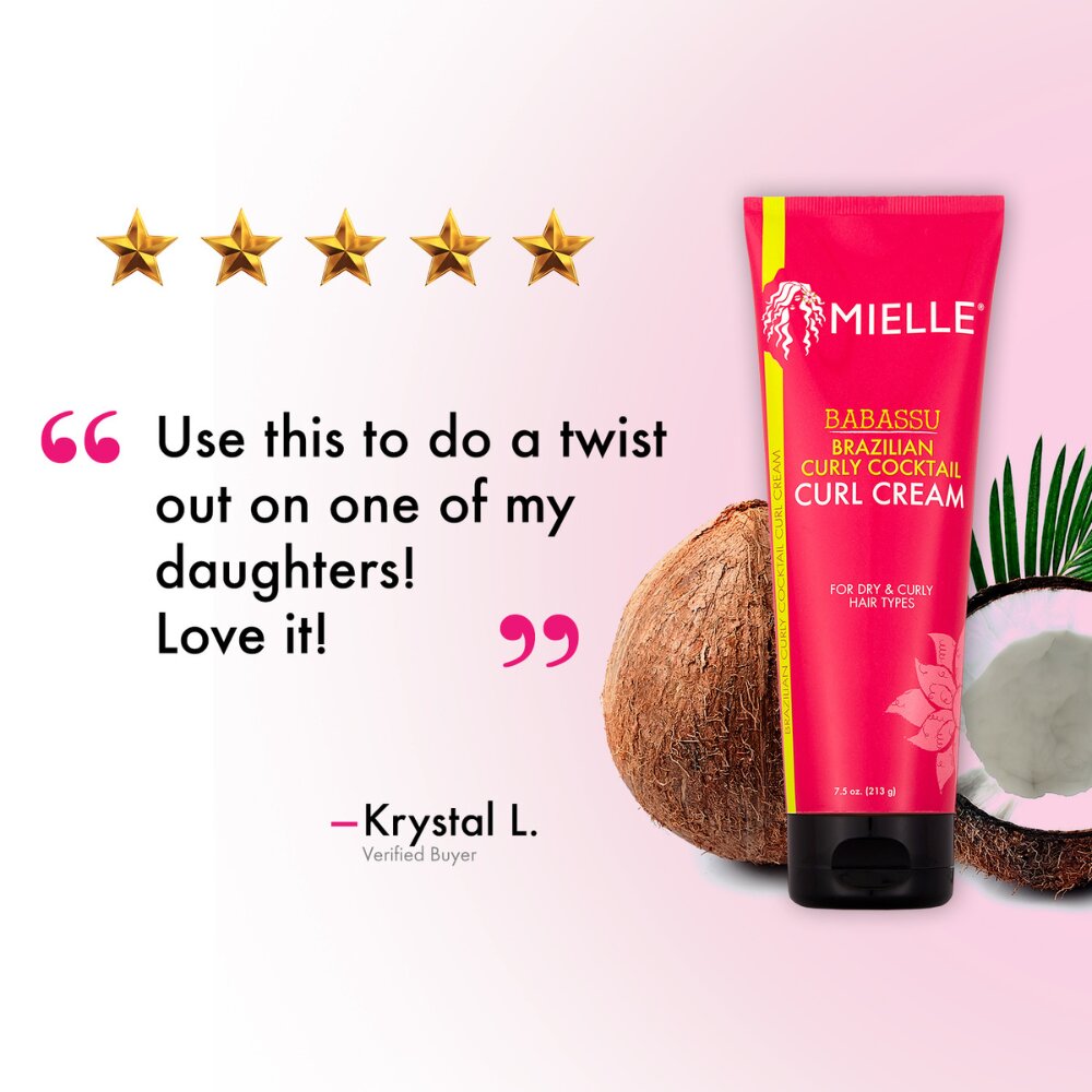 Mielle Brazilian Curly Cocktail Curl Cream
