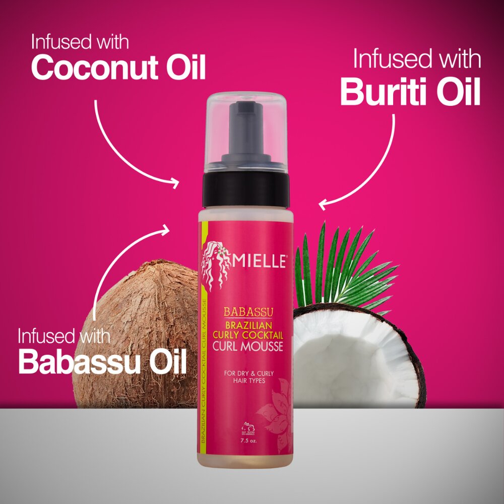 Mielle Brazilian Curly Cocktail Curl Mousse