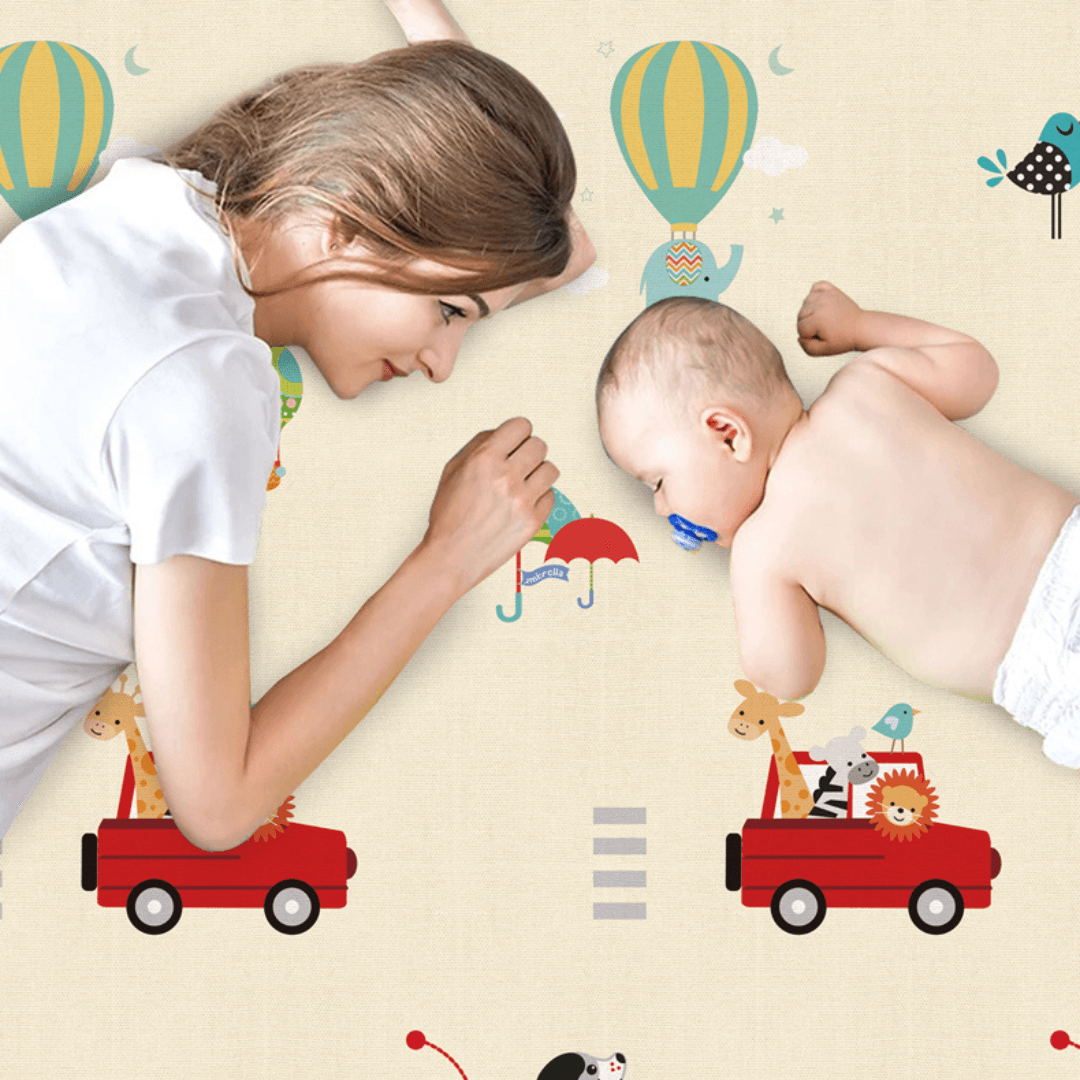 Baby Play Mat for Easy Tummy Time 180 CM × 100 CM × 1 CM