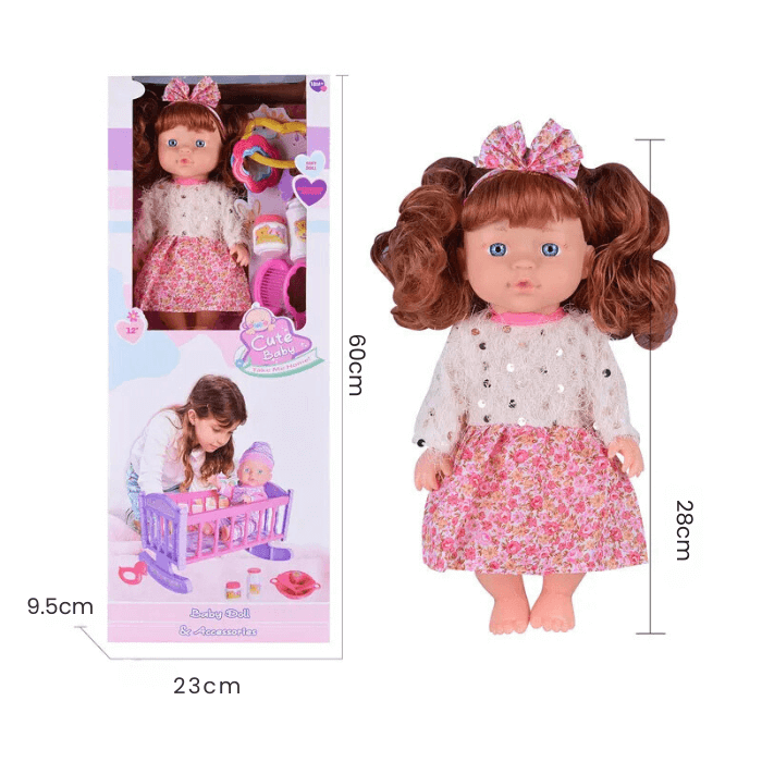 Baby Doll Rocking Bed | Fun & Imaginative Play - Medaid International