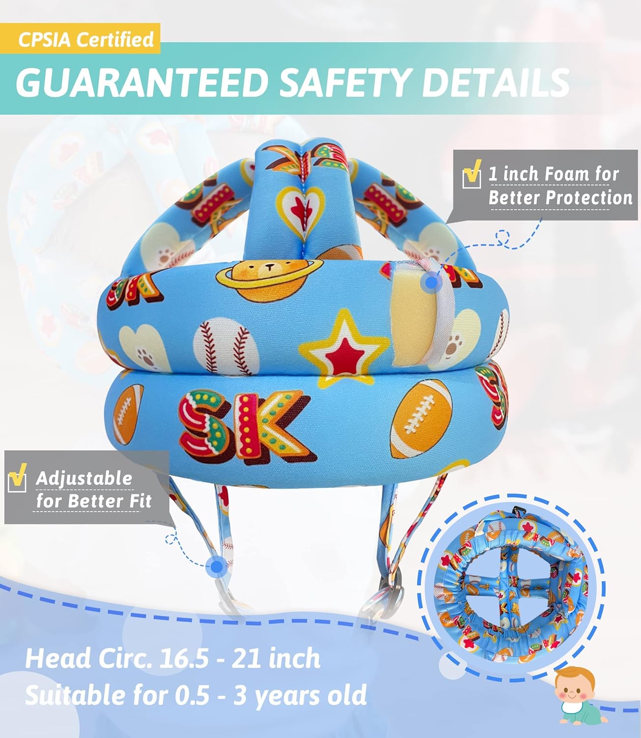 Baby Safety Helmet