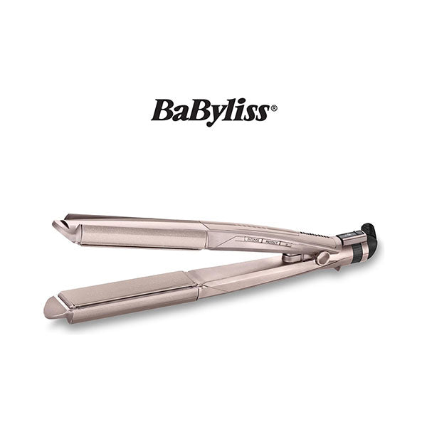 BaByliss Keratin Shine 2-in-1 Hair Straightener | Keratin Ceramic Coated Plates | Digital Temperature Display | 6 Adjustable Heat Settings (140°C - 230°C) | 30-Second Heat-Up |- ST335AE