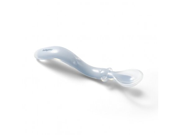 BabyOno - Silicone Flexibile Spoon - Blue New !