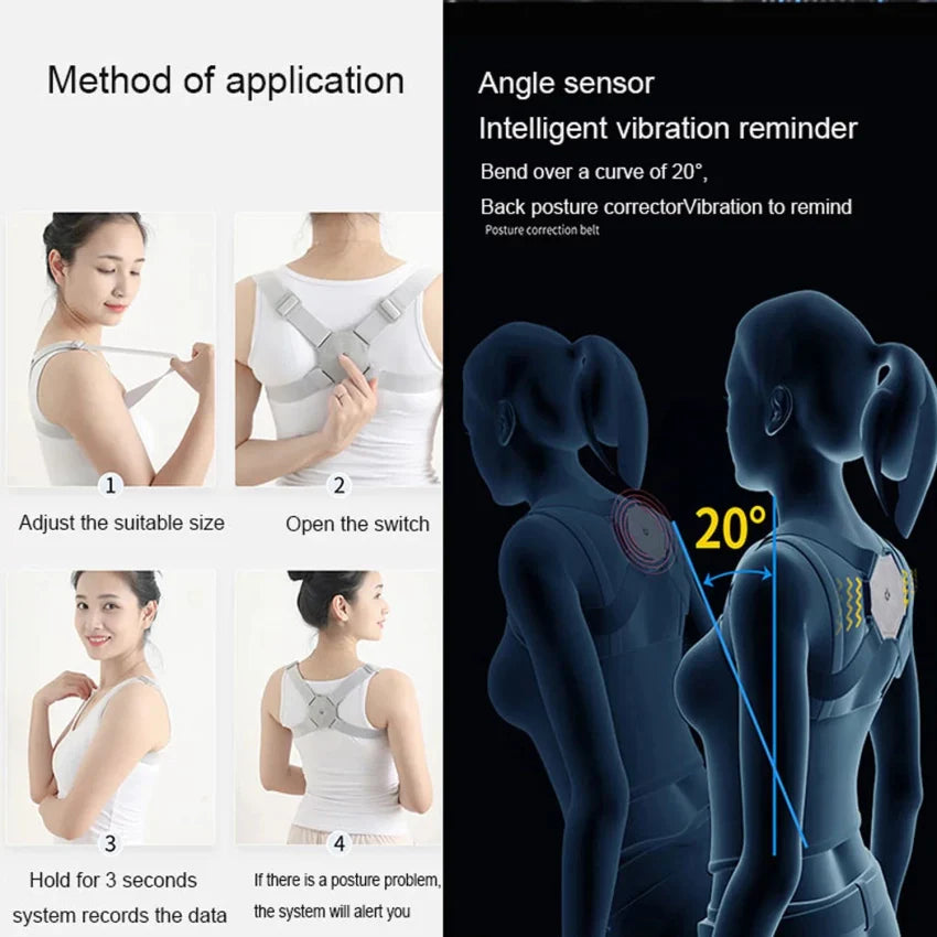 Back Smart Posture Corrector مقوّم ظهر ذكي