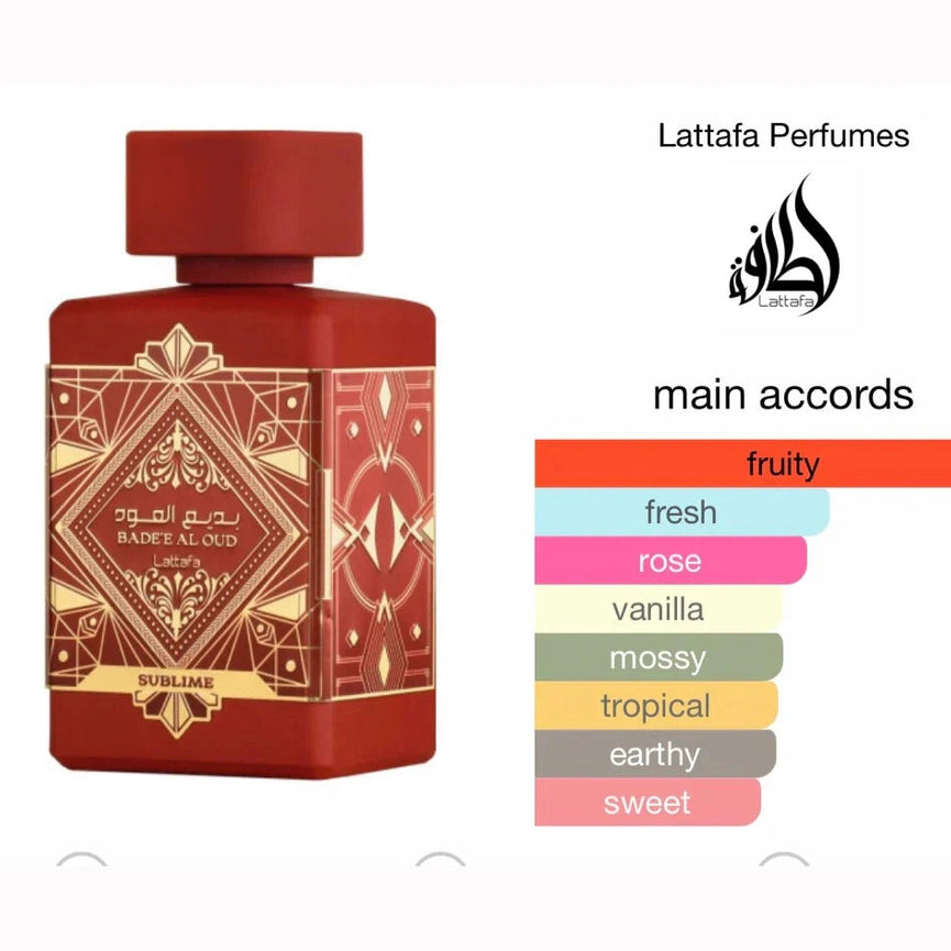 Lattafa Bade'e Al Oud Sublime Eau De Parfum 100ml